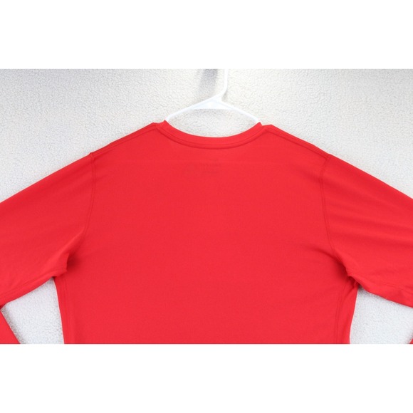 Nike Dri Fit Arizona Wildcats Womens Long Sleeve Crop‎ cut bottom Shirt Red LT - Picture 13 of 16